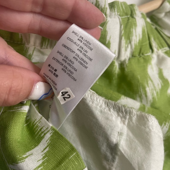 NWT Anthropologie linen blend shorts - Picture 4 of 4